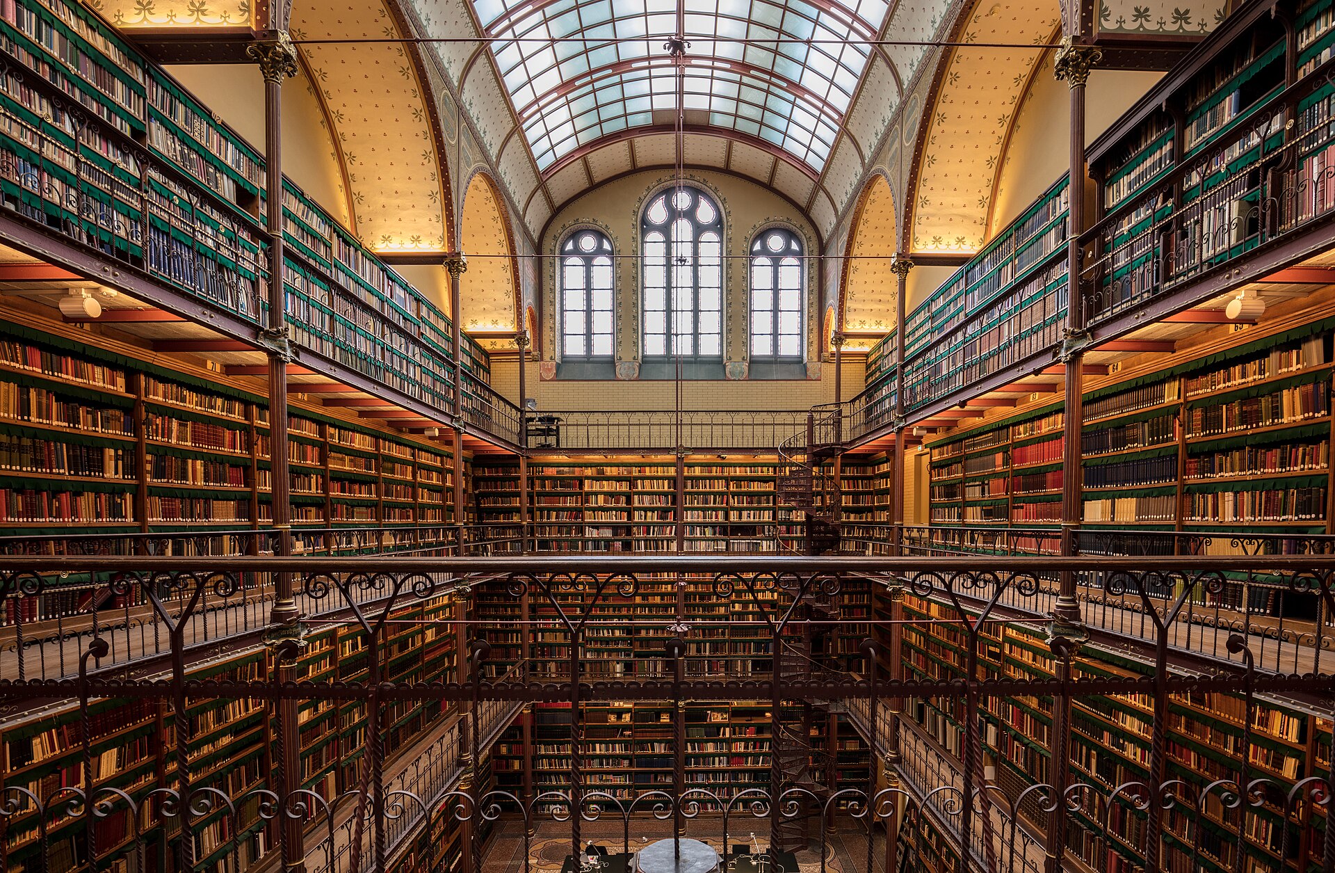 Image of library of the rijksmuseum